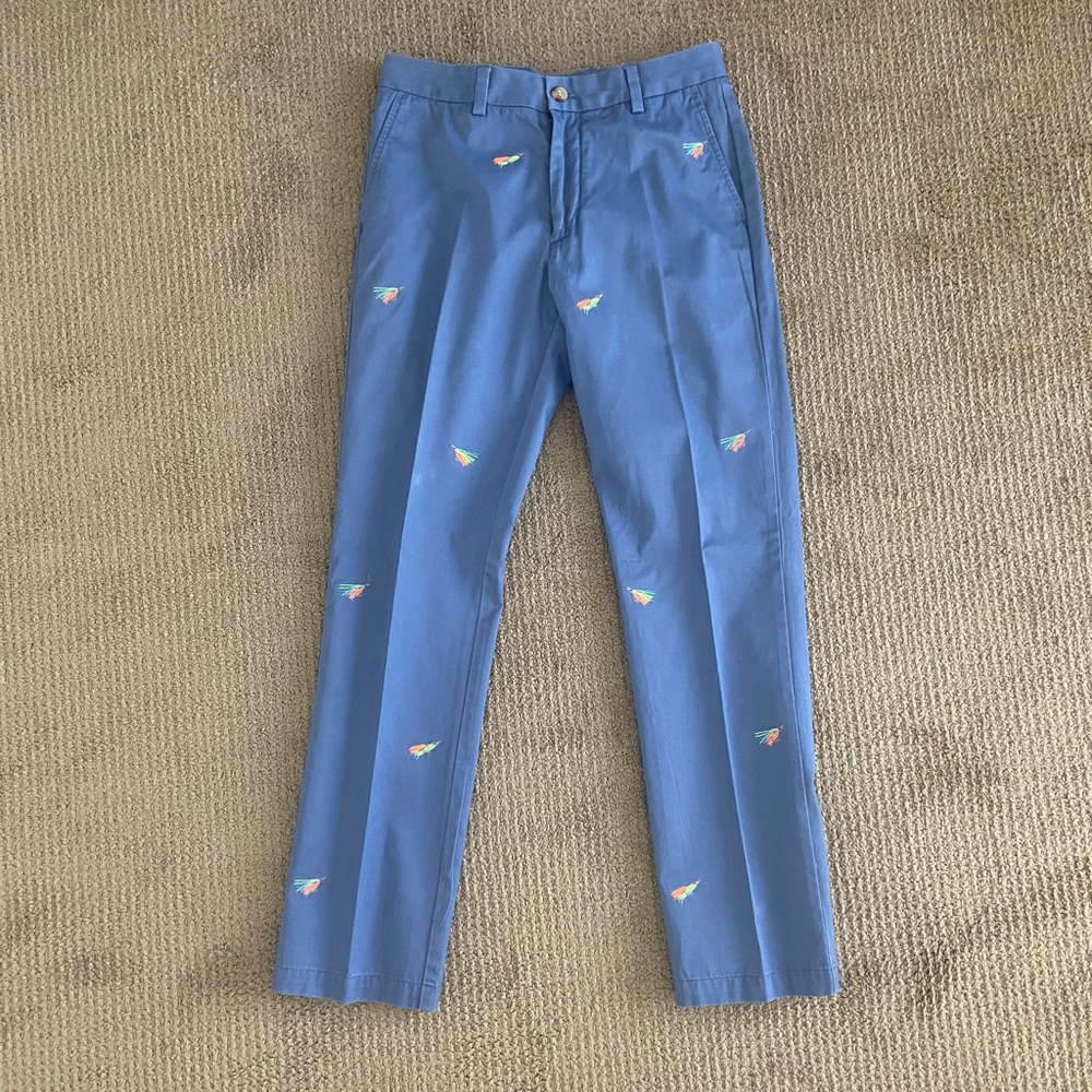 Vineyard Vines Embroidered Pants